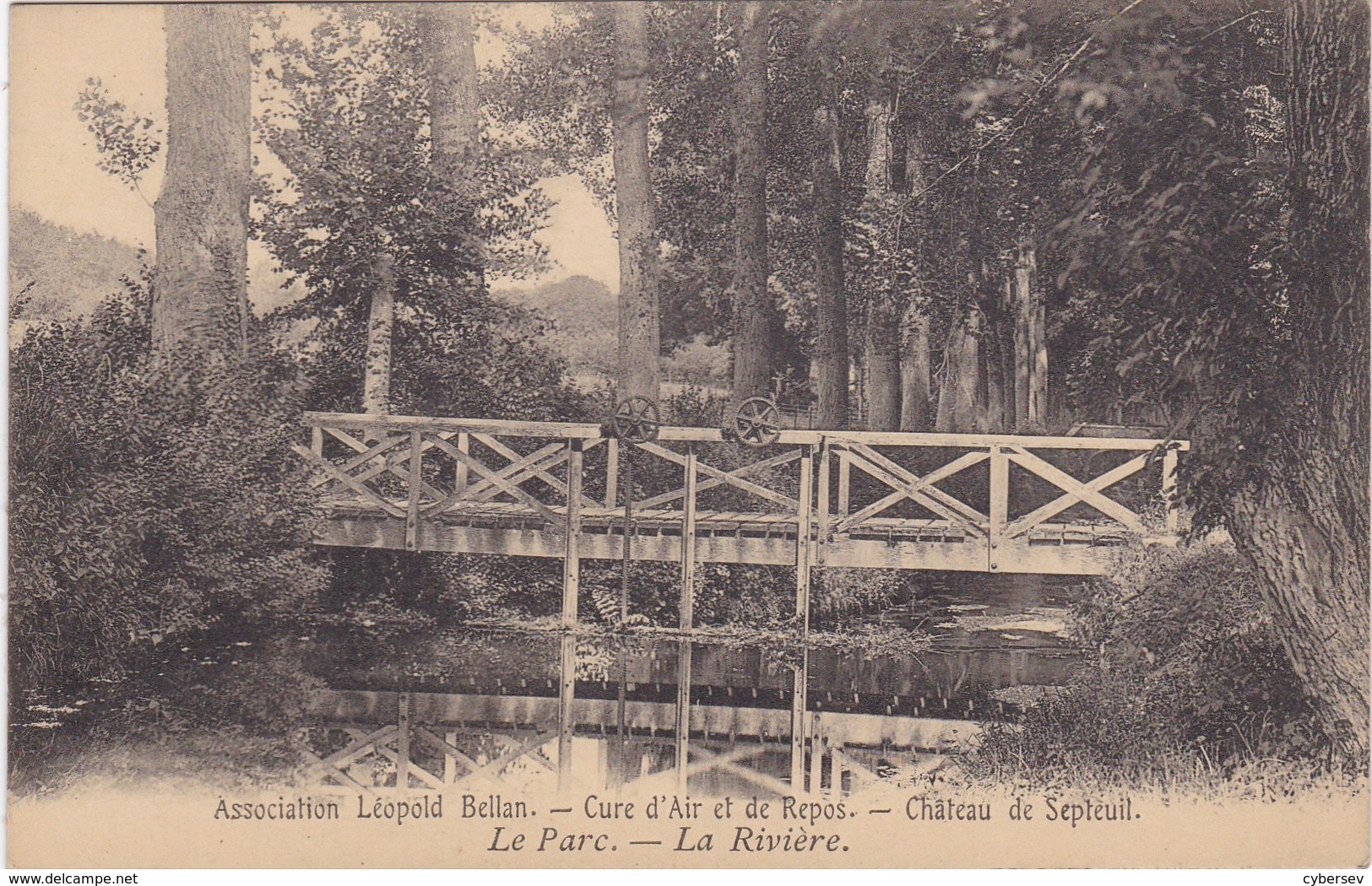 Château De SEPTEUIL - Ass. Léopold Bellan - Cure D'Air Et De Repos - Le Parc - La Rivière - Septeuil