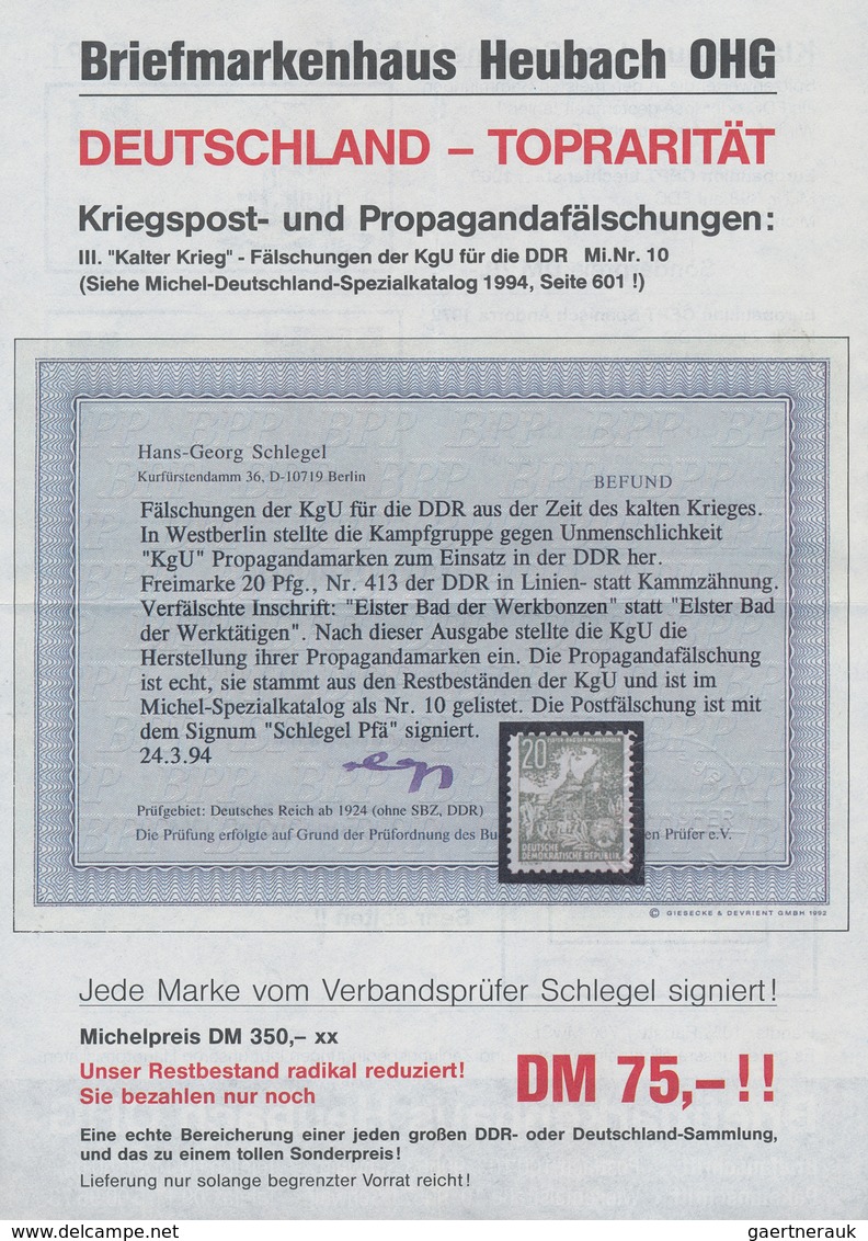 32351 DDR: 1955/1990, reichhaltiger Bestand in 14 Alben mit meist Lagerpartien, zusätzlich einige Steckkar