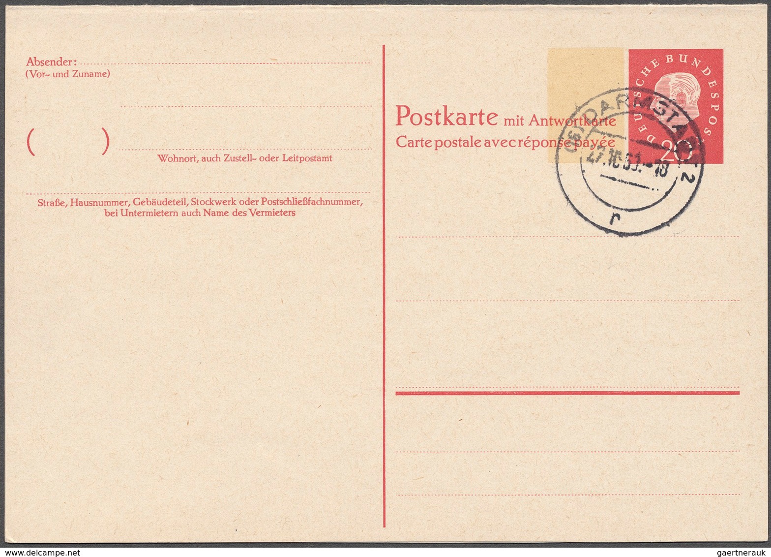 32731 Bundesrepublik Deutschland: 1950/97, Interessanter Posten Mit 233 Ganzsachen, Darunter Spitzenstücke - Sonstige & Ohne Zuordnung