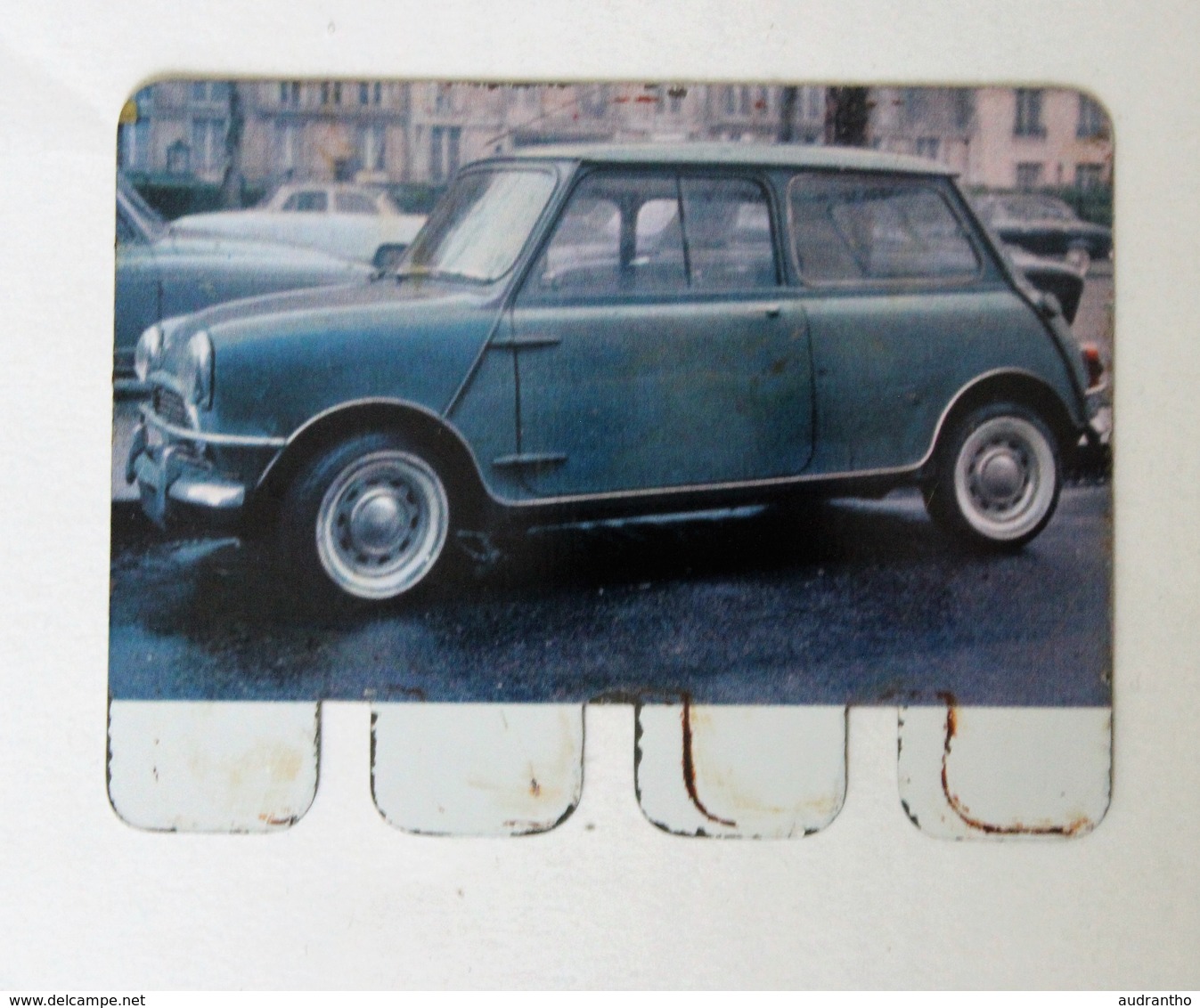 Plaque Métal Voiture Morris COOPER L'auto à Travers Les âges COOP 1964 - Automobil