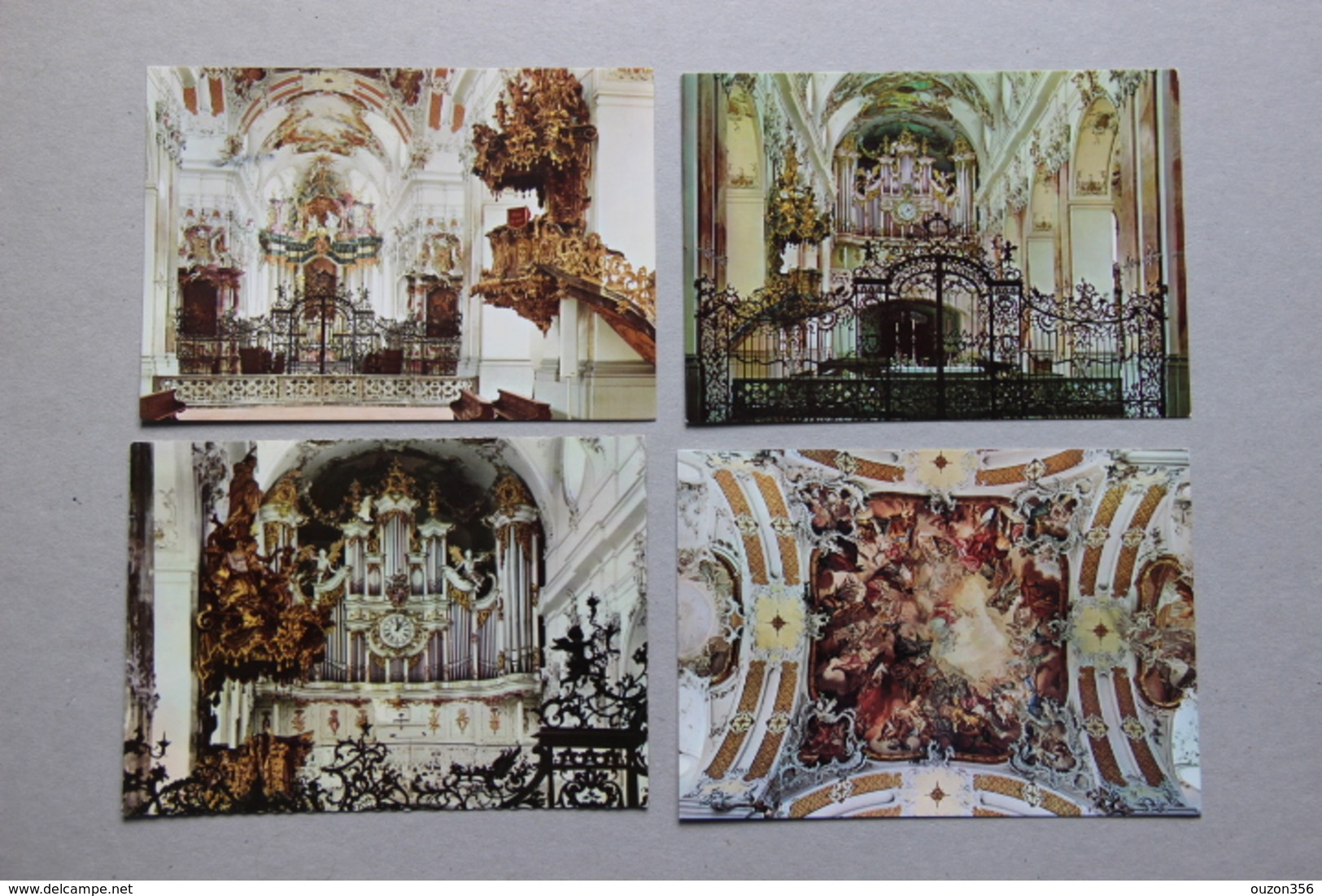 AMORBACH (Allemagne, Bavière), Abbaye, Lot De 11 Cartes - Amorbach