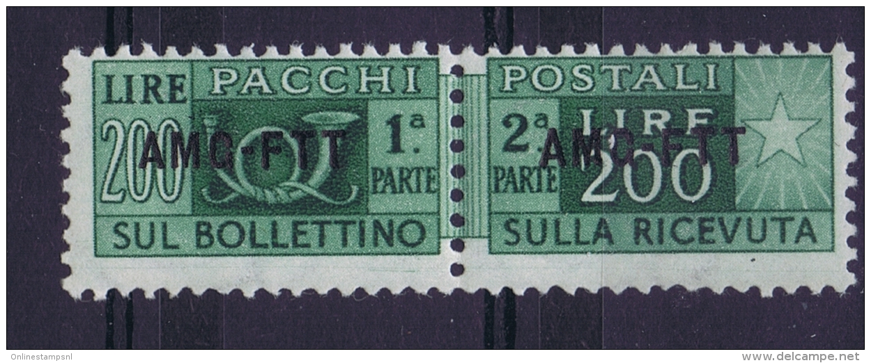 Italy  AMG FTT  Pacchi Sa 23 Postfrisch/neuf Sans Charniere /MNH/** - Postal And Consigned Parcels