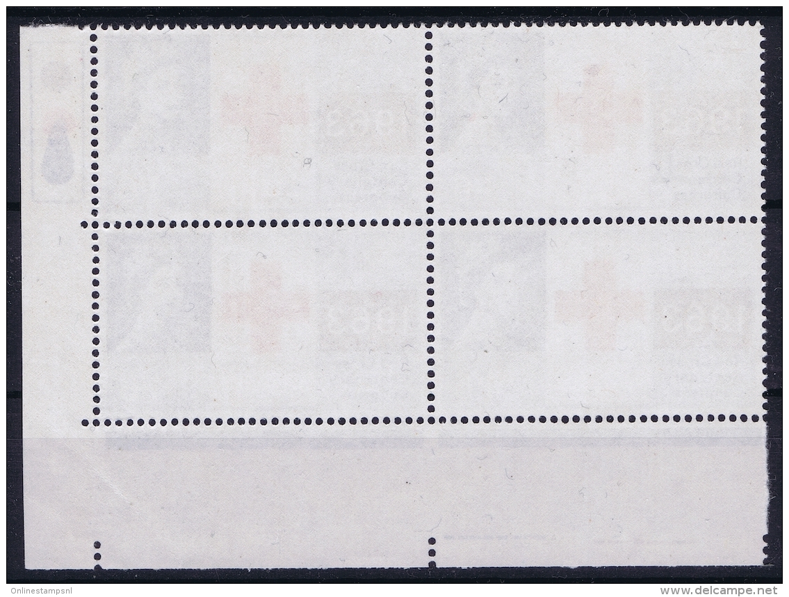 UK   644 P In Cornerblock Postfrisch/neuf Sans Charniere /MNH/** 1963 Red Cross - Neufs
