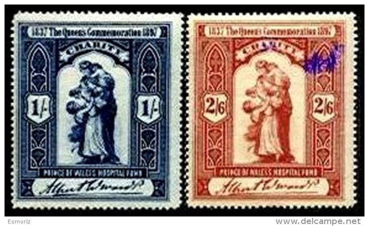 GREAT BRITAIN, Cinderellas, */** MLH/MNH, F/VF - Cinderellas