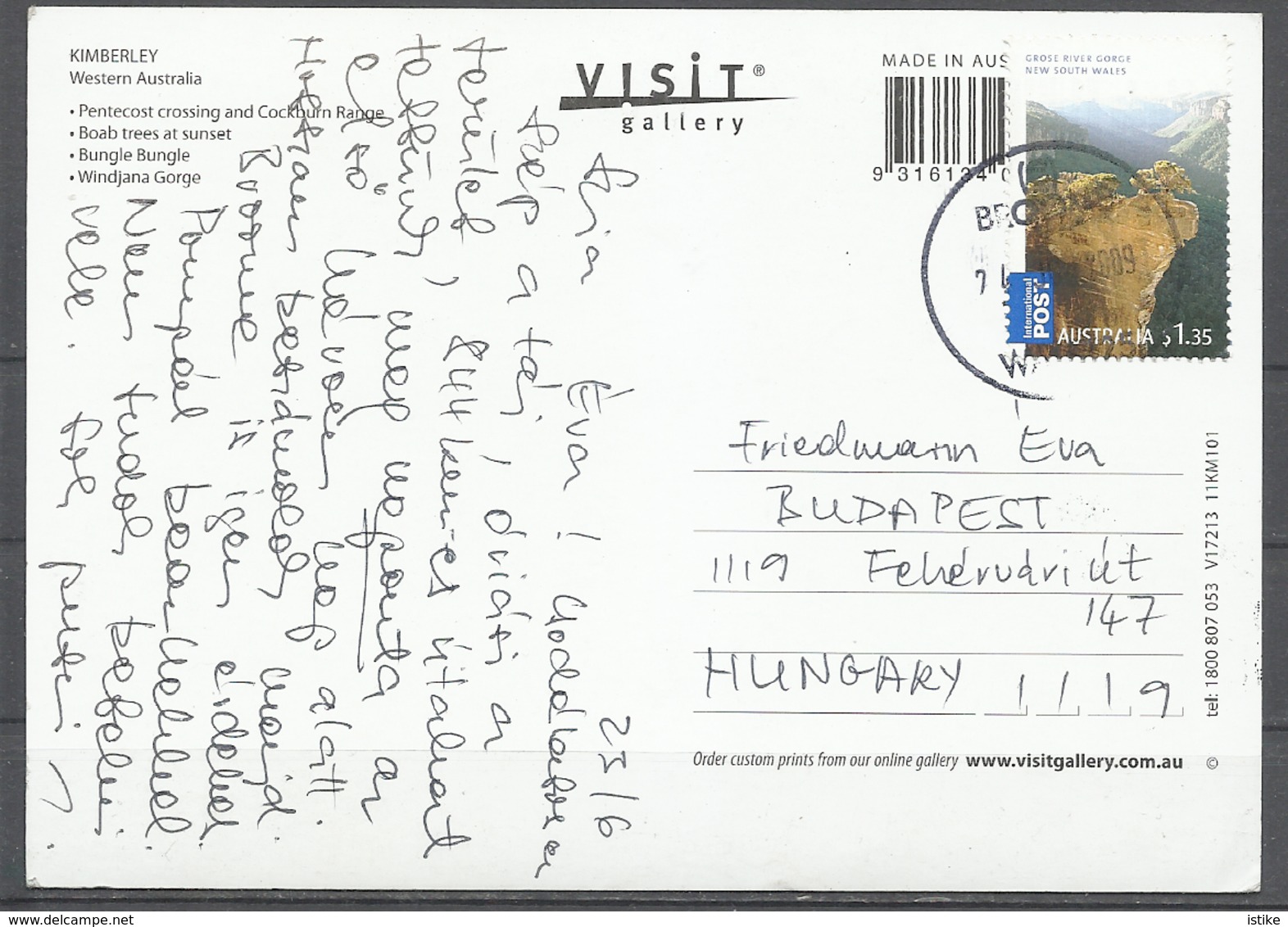 Australia, The Kimberley, Multi View, 2009, Mailed In Broome. - Broome