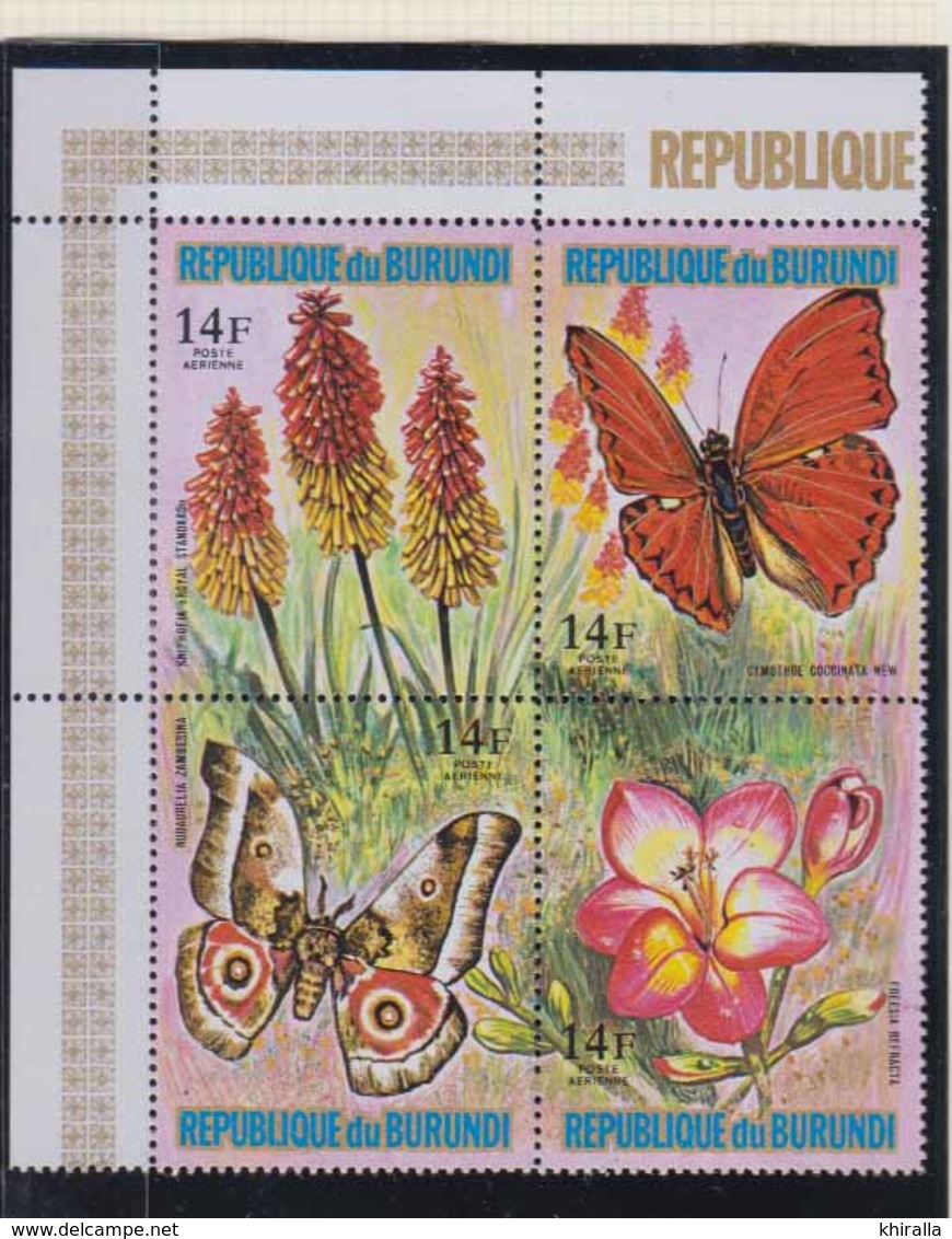 URUNDI   1973   Faune - Papillons       PA    N°   289 / 312         Cote      100 € 00 - Ongebruikt