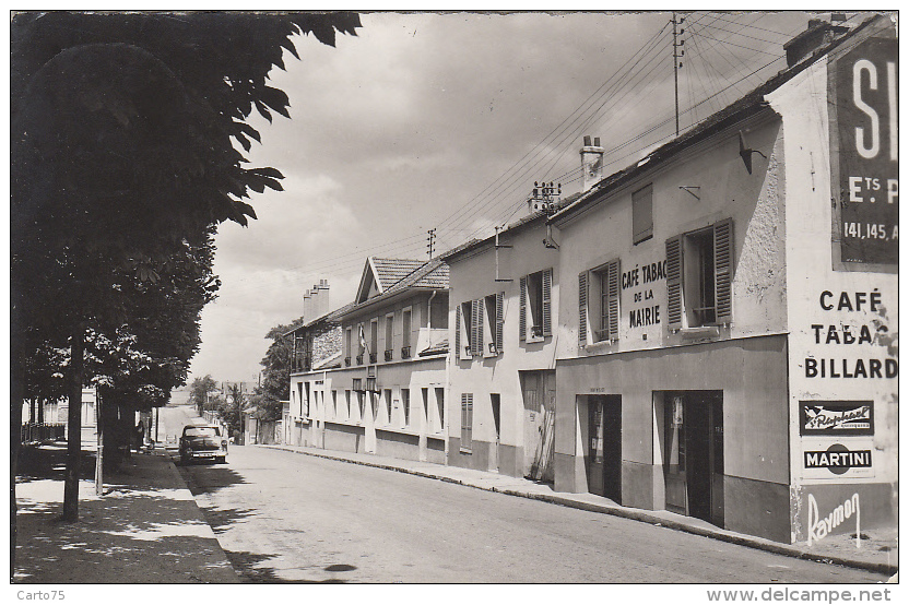 Rungis 94 - Mairie Avenue L. Grélinger - Café Tabac - Collection Cayssials Tabac Rungis - Cachet Rungis 1951 - Rungis