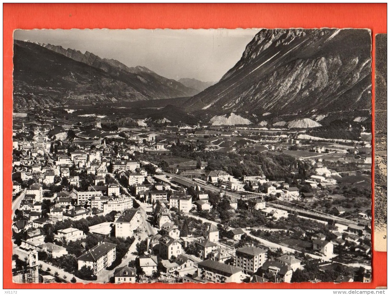 DA04-13 Vue Aérienne De Sierre. Grand Format. Non Circulé Perrochet VS 648 - Sierre