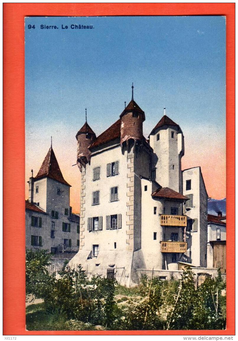 DA04-17 Sierre Le Château. Non Circulé   Phototypie  94 - Sierre