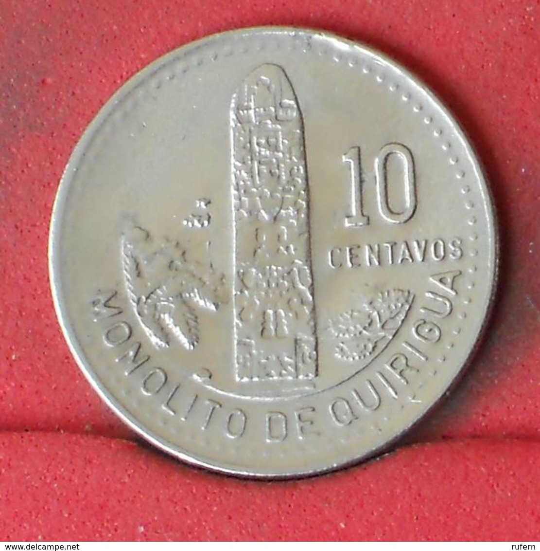 GUATEMALA 10 CENTAVOS 1991 -    KM# 277,5 - (Nº23144) - Guatemala