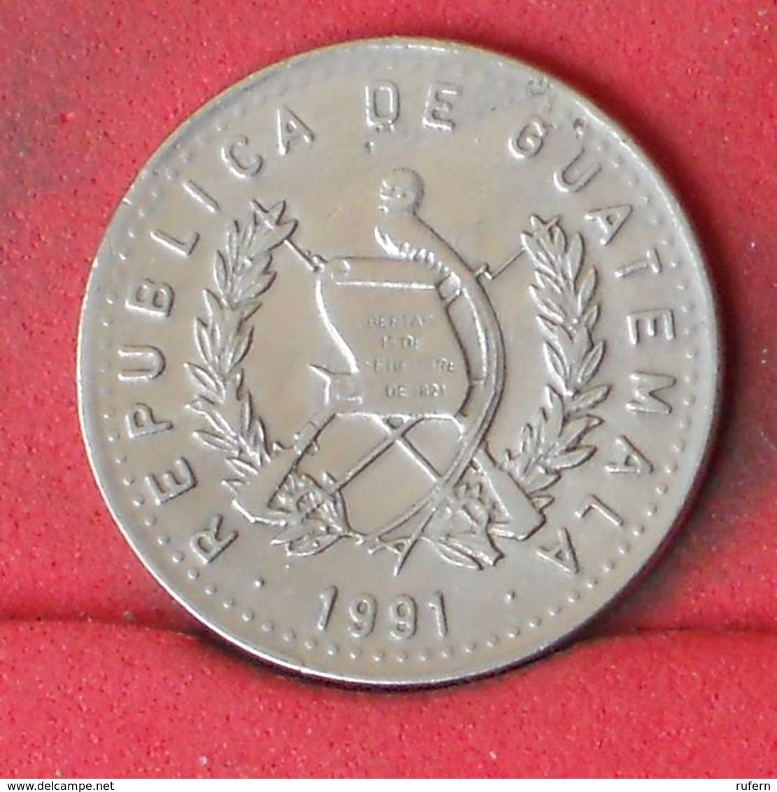 GUATEMALA 10 CENTAVOS 1991 -    KM# 277,5 - (Nº23144) - Guatemala
