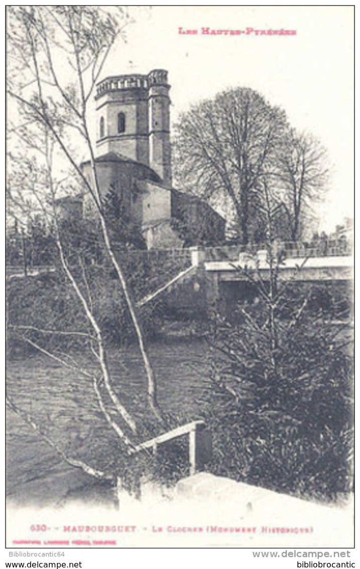 D65 HAUTES PYRENEES < MAUBOURGET - LE CLOCHER (MONUMENT HISTORIQUE) - Maubourguet