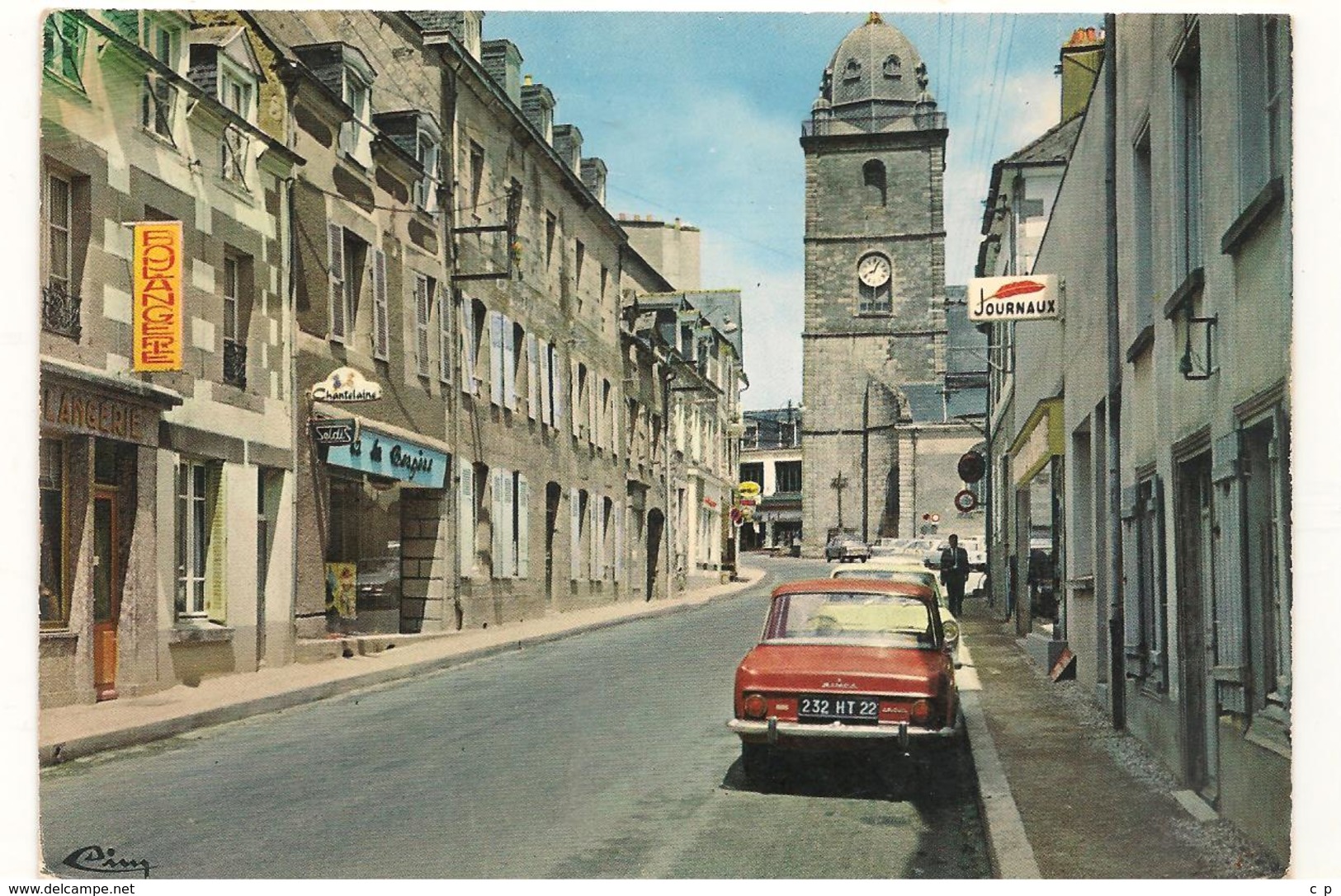 Loudeac - Rue De Pontivy -  CPSM ° - Loudéac