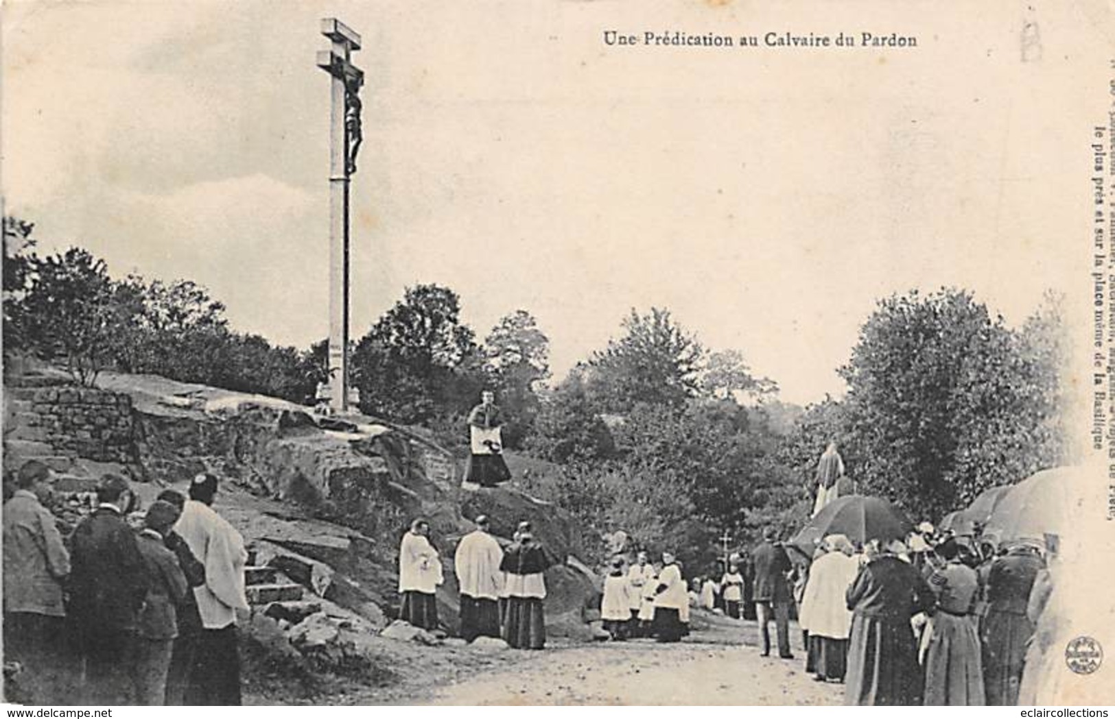 Ars Sur Formans      01      Prédication Au Calvaire Du Pardon     (voir Scan) - Ars-sur-Formans