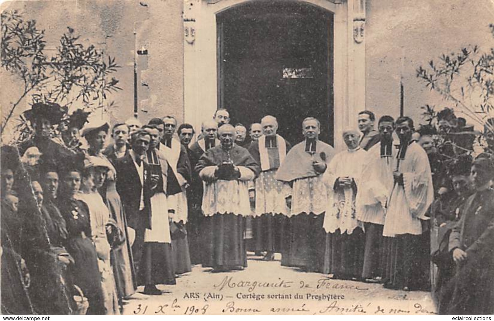 Ars Sur Formans      01      Cortège Se Rendant Au Presbytère     (voir Scan) - Ars-sur-Formans