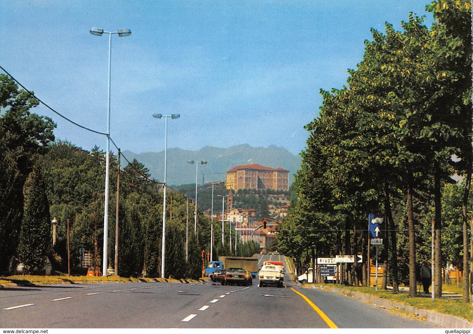 07835 "RIVOLI (TO) - CORSO FRANCIA " AUTO ANNI '70 CART NON SPED. - Rivoli