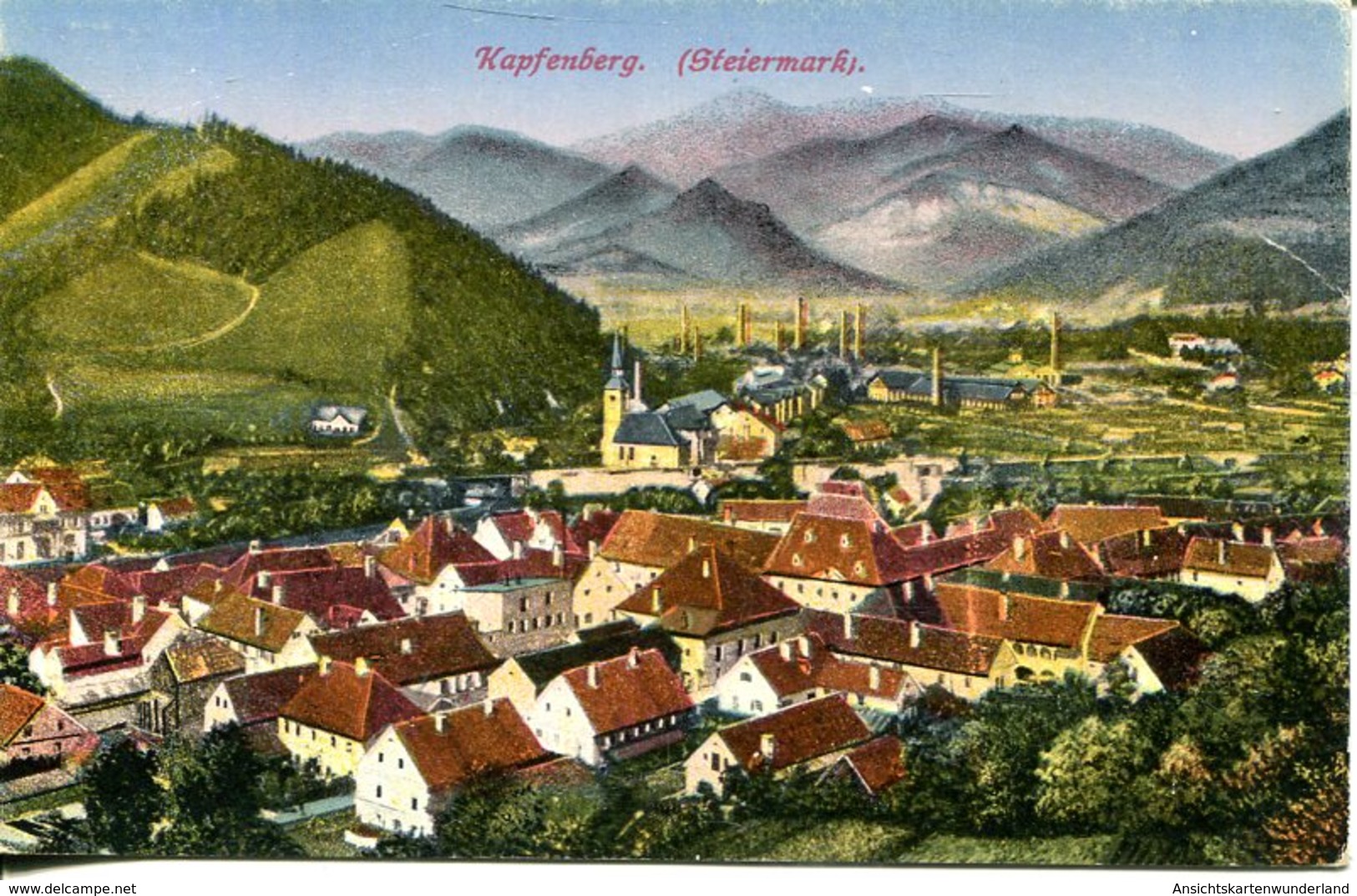 003768  Kapfenberg Teilansicht - Kapfenberg