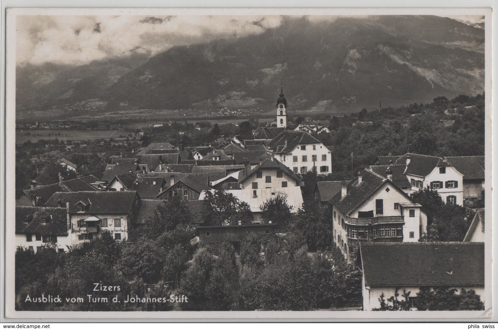 Zizers - Ausblick Vom Turm Des Johannes-Stift - Photo: G. Wenger - Zizers