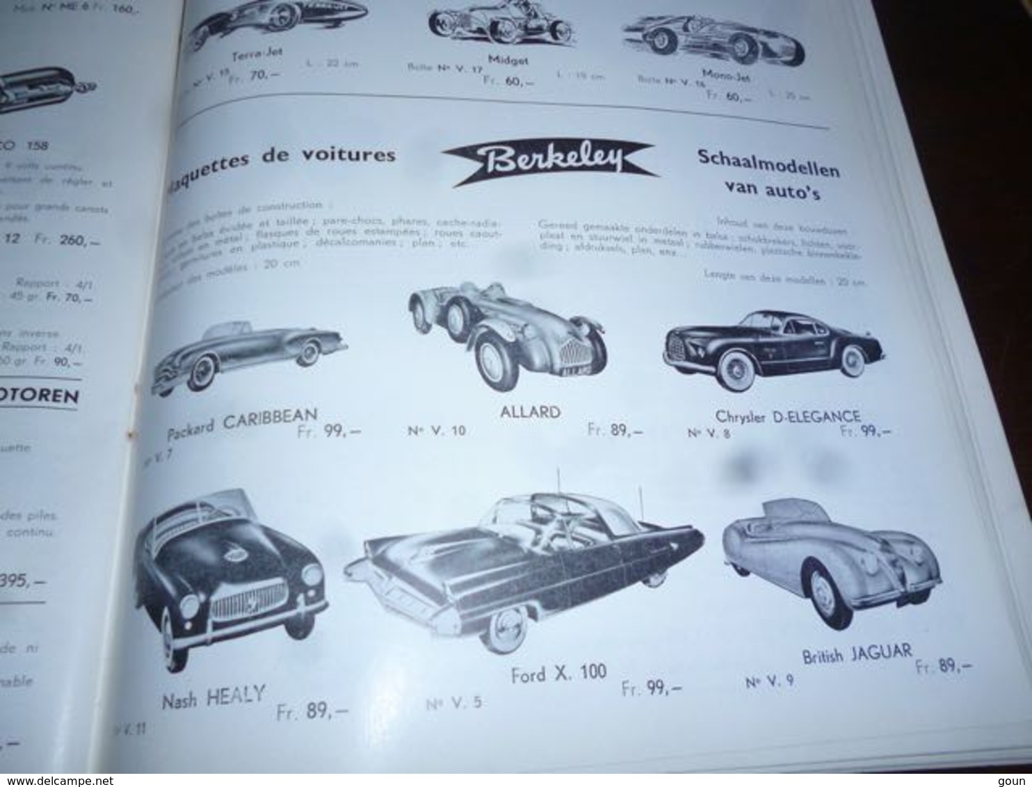 CB83F1 Catalogue bilingue modélisme Scientific avion bâteau voilier auto moteurs etc Revell modelbouw