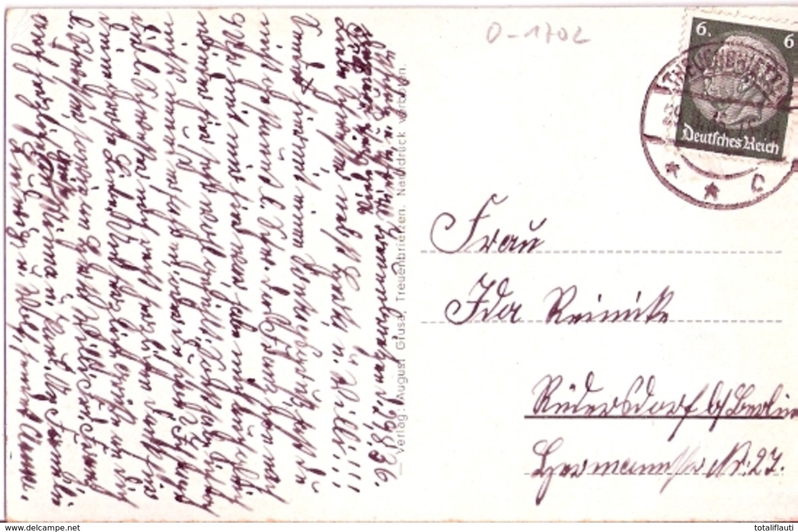 TREUENBRIETZEN Landesanstalt Siechenhaus Hospital Krankenhaus Station 9-12 + 13-17 Gelaufen 29.8.1936 Fotokarte - Treuenbrietzen