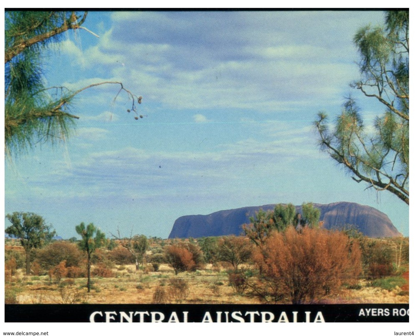 (80) Australia (with Stamp) - NT - Ayers Rock (now Called ULURU) - Uluru & The Olgas