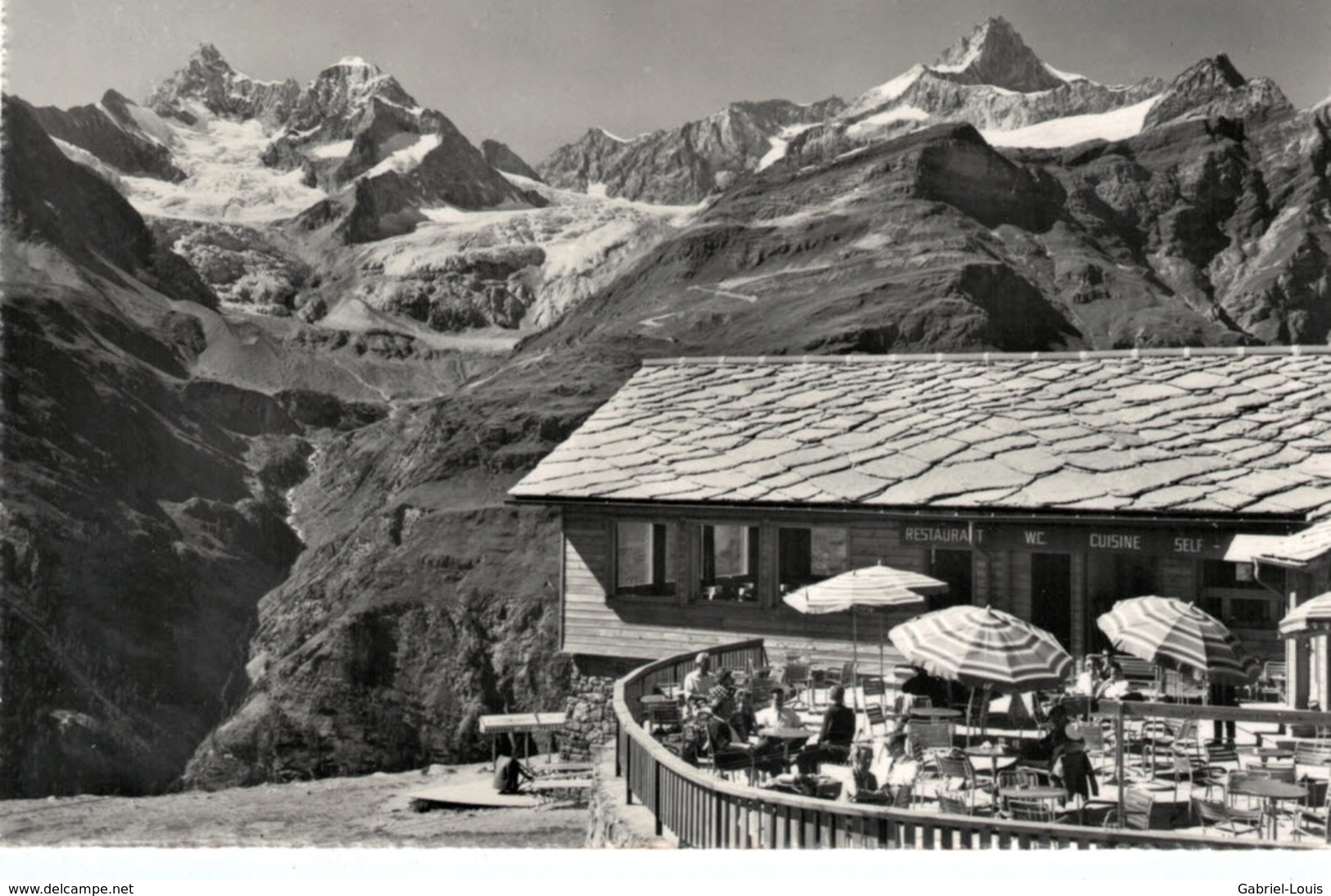 Zermatt Restaurant Sunnegga Obergabelhorn - Non Circulé - Zermatt