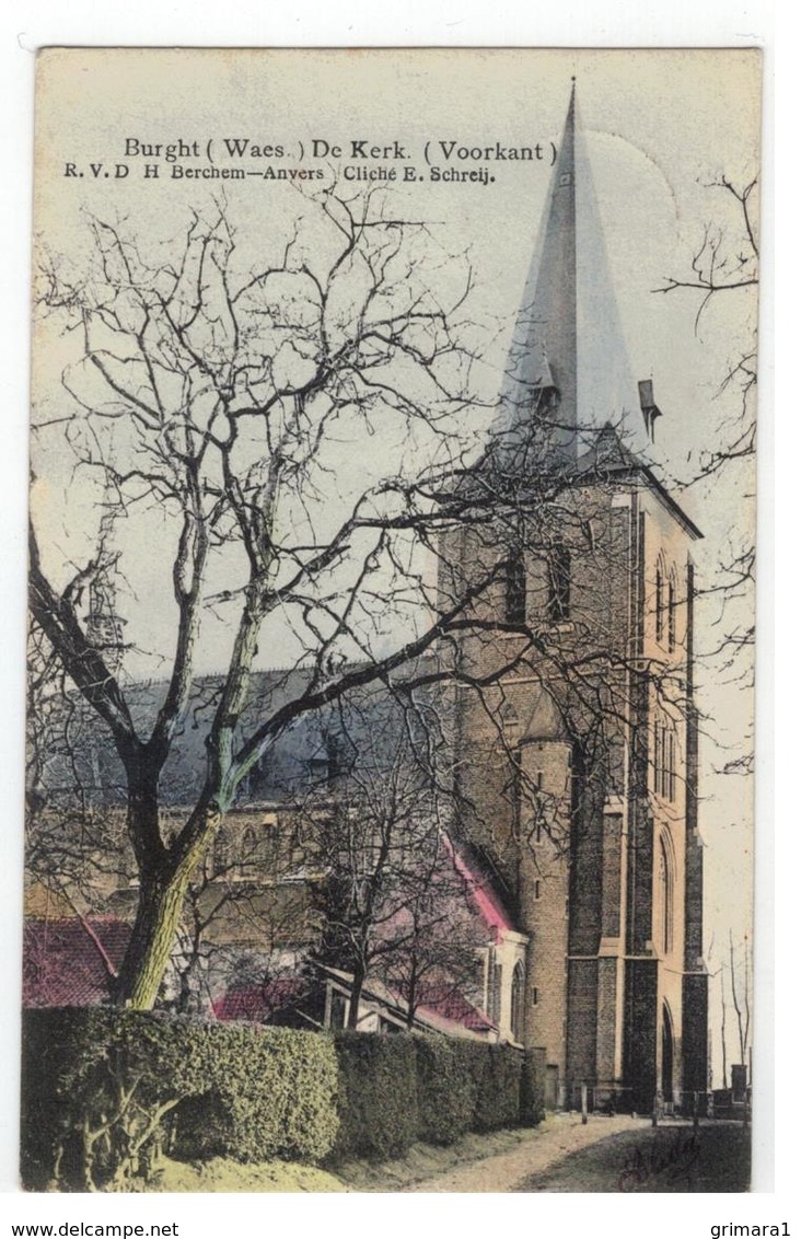 Burght (Waes) De Kerk (Voorkant) - Zwijndrecht