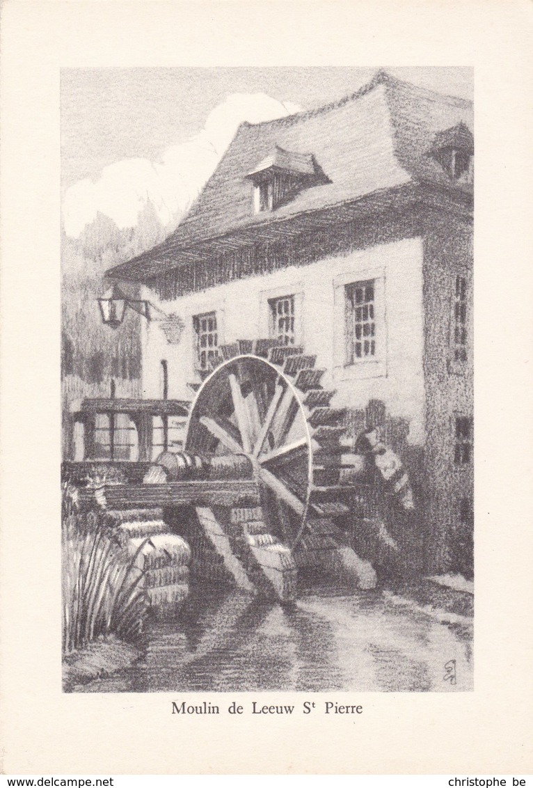 Sint Pieters Leeuw, Moulin De Leeuw St Pierre (pk46878) - Sint-Pieters-Leeuw