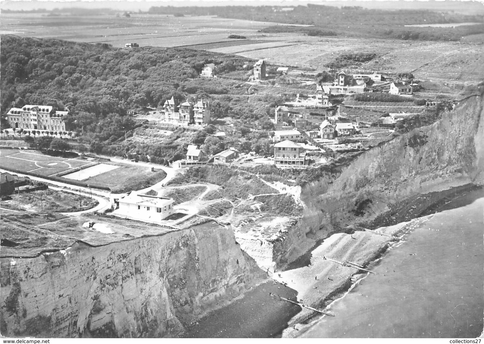 80-BOIS-DE-CISE- VUE DU CIEL LA PLAGE - Bois-de-Cise