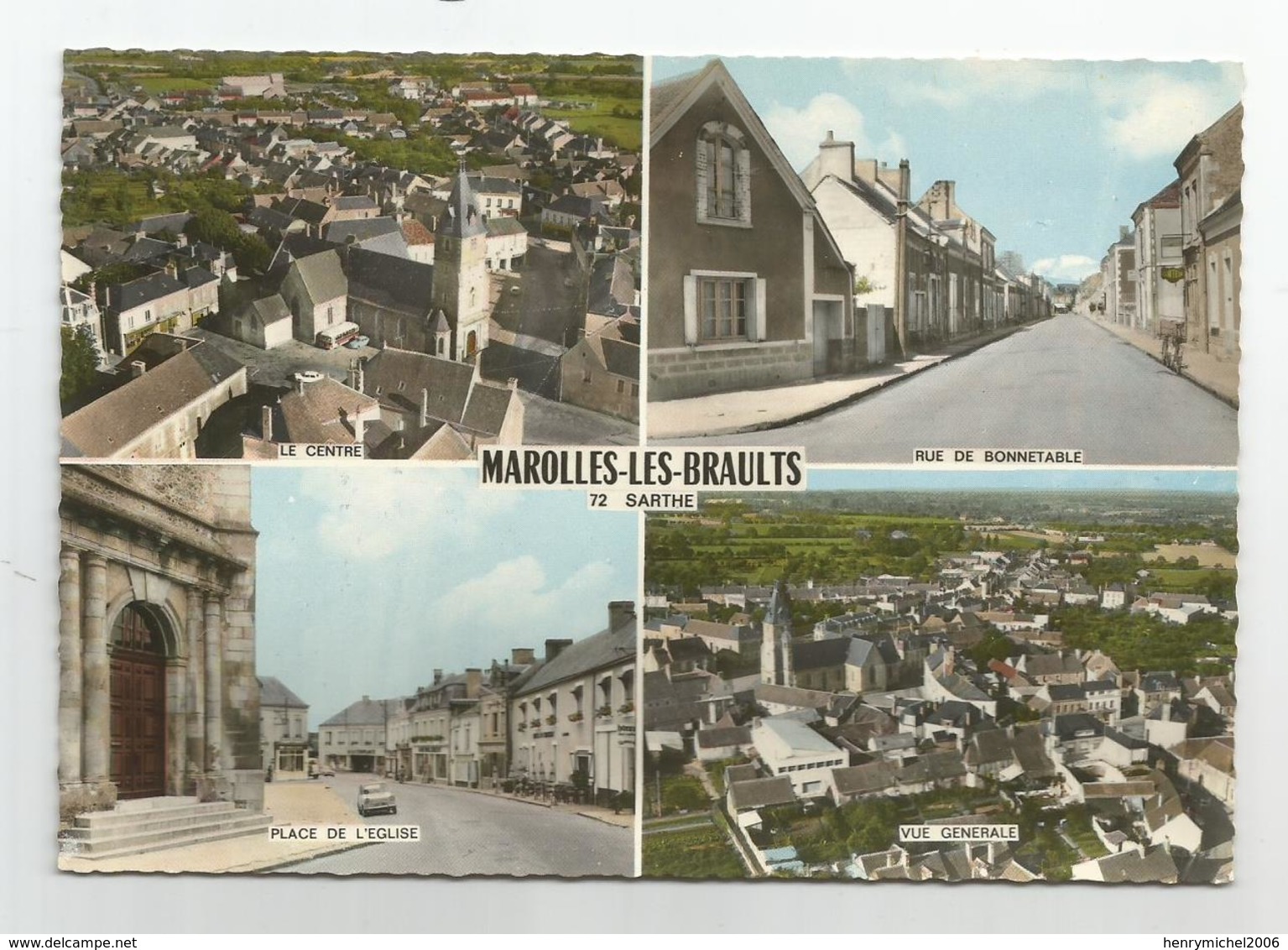 72 Sarthe - Marolles Les Braults Multi Vues 1970 - Marolles-les-Braults