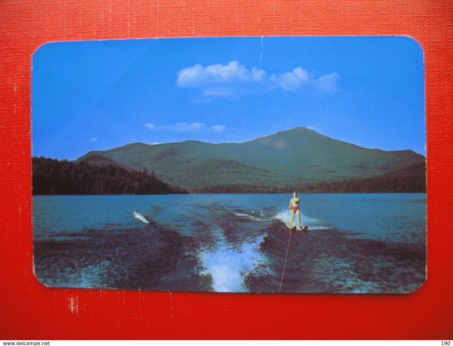 Water Skiing On Beautiful Lake Placid - Ski Nautique