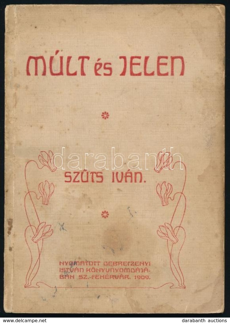 Sz?ts Iván: Múlt és Jelen. Székesfehérvár, 1909, Debrecenyi István, 63 P. Kiadói Papírkötés, Foltos. - Unclassified