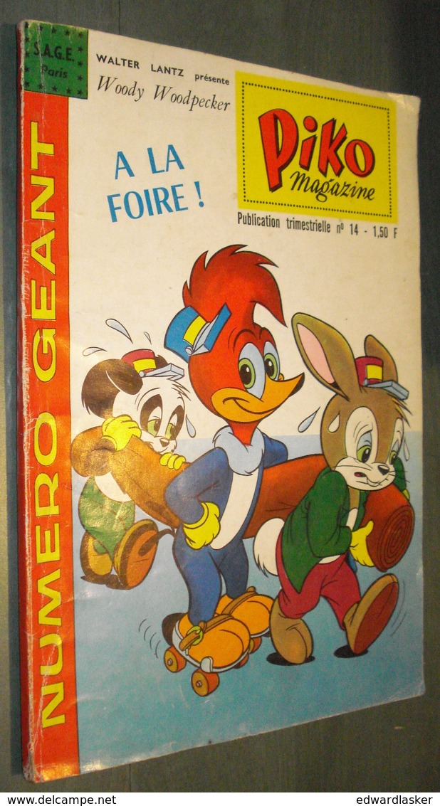 PIKO N°14 - Sagedition S.A.G.E. 1963 - Woody Woodpecker - Bon état - - Sagédition