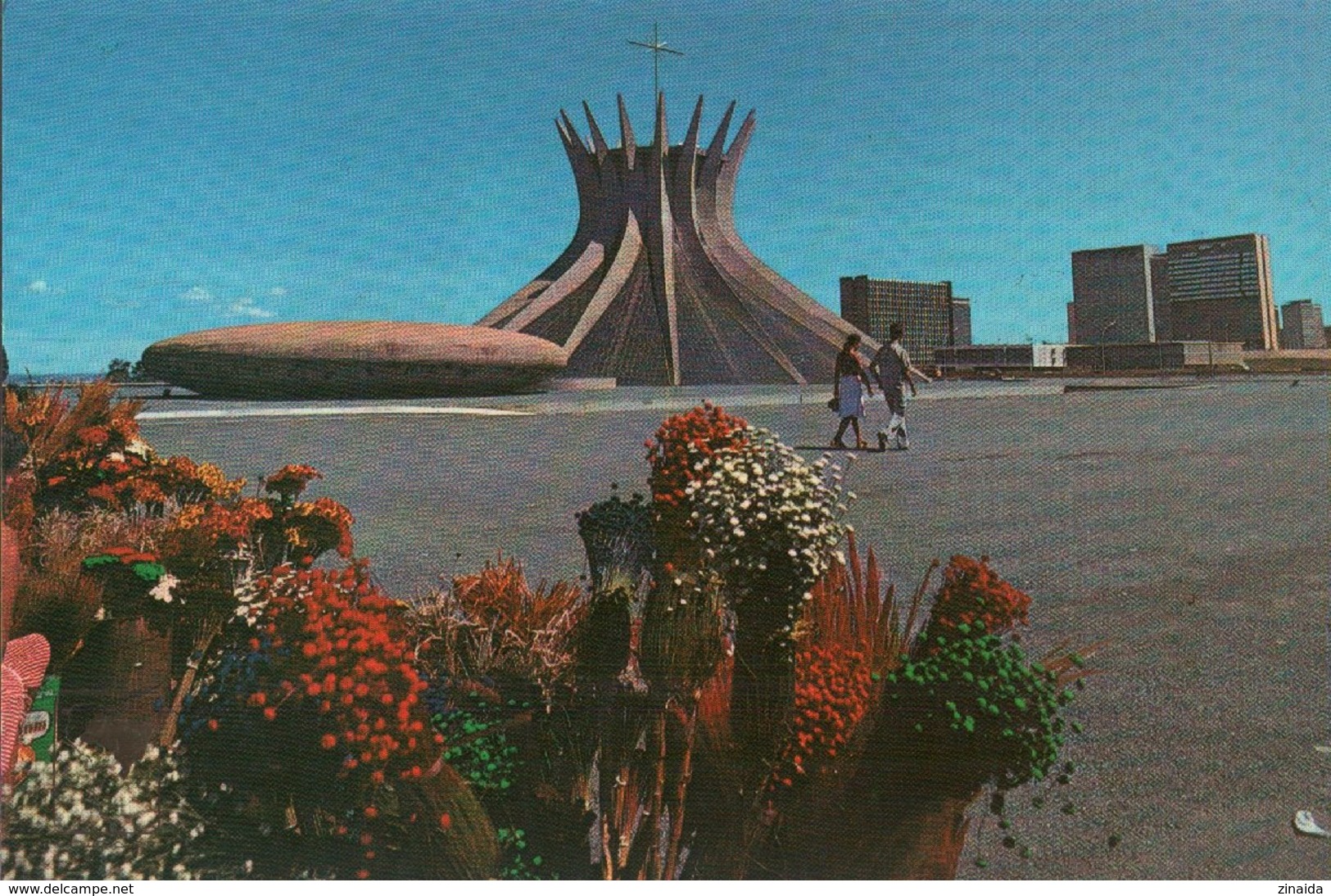 CARTE POSTALE DU BRESIL - BRASILIA - CATHEDRAL - Brasilia