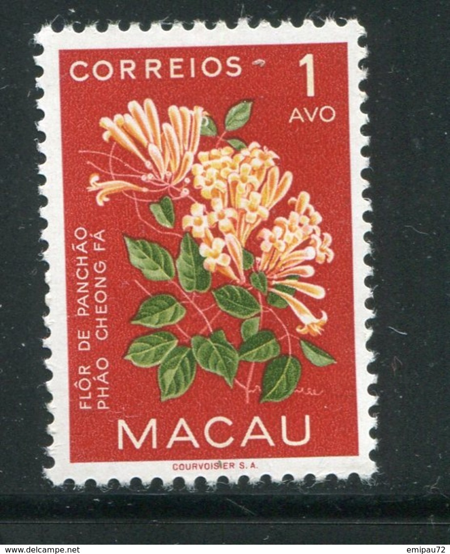 MACAO- Y&T N°363- Neuf Sans Charnière ** (fleurs) - Unused Stamps