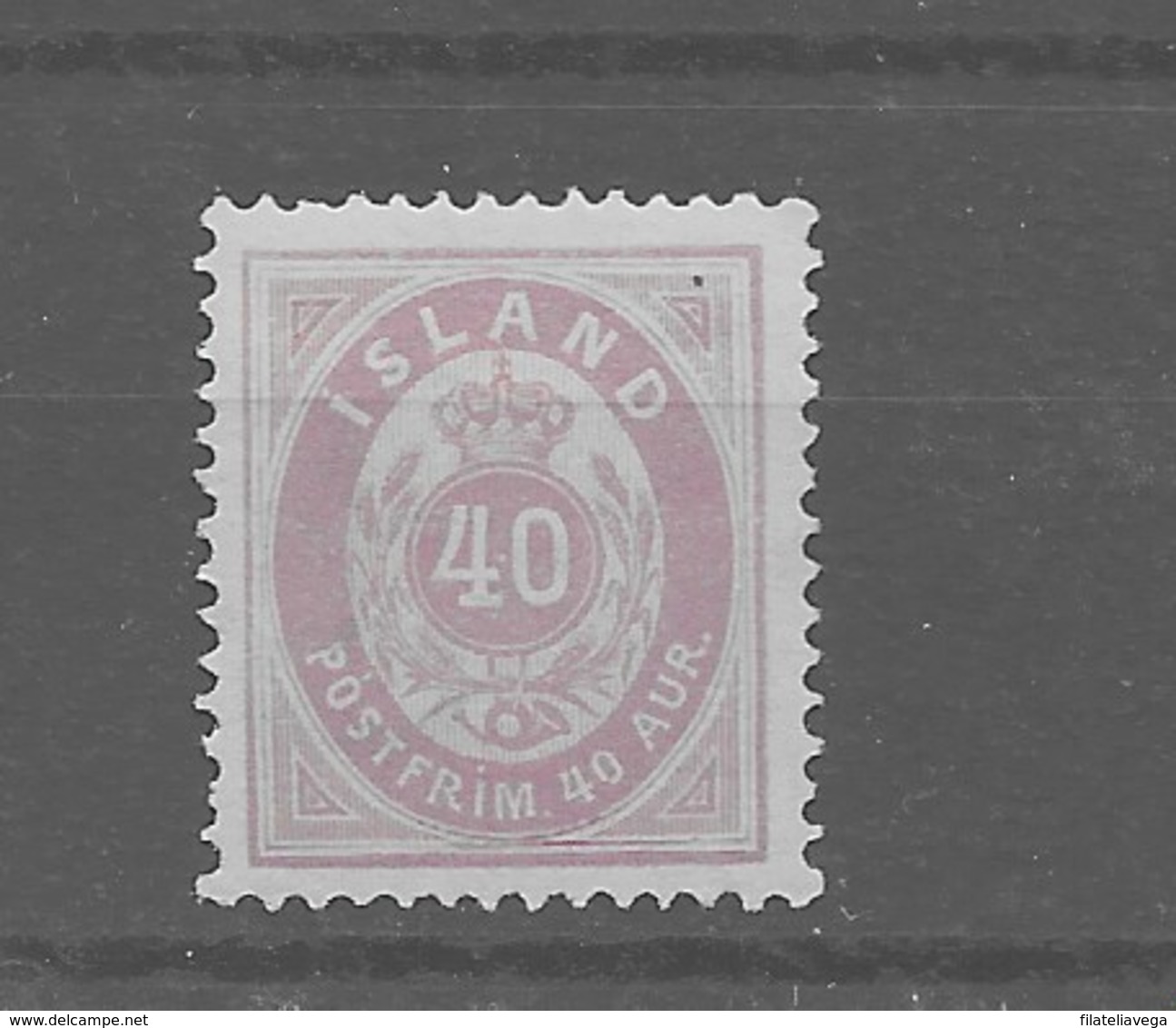 Sello De Islandia Nº Yvert 15 (A) * - Unused Stamps