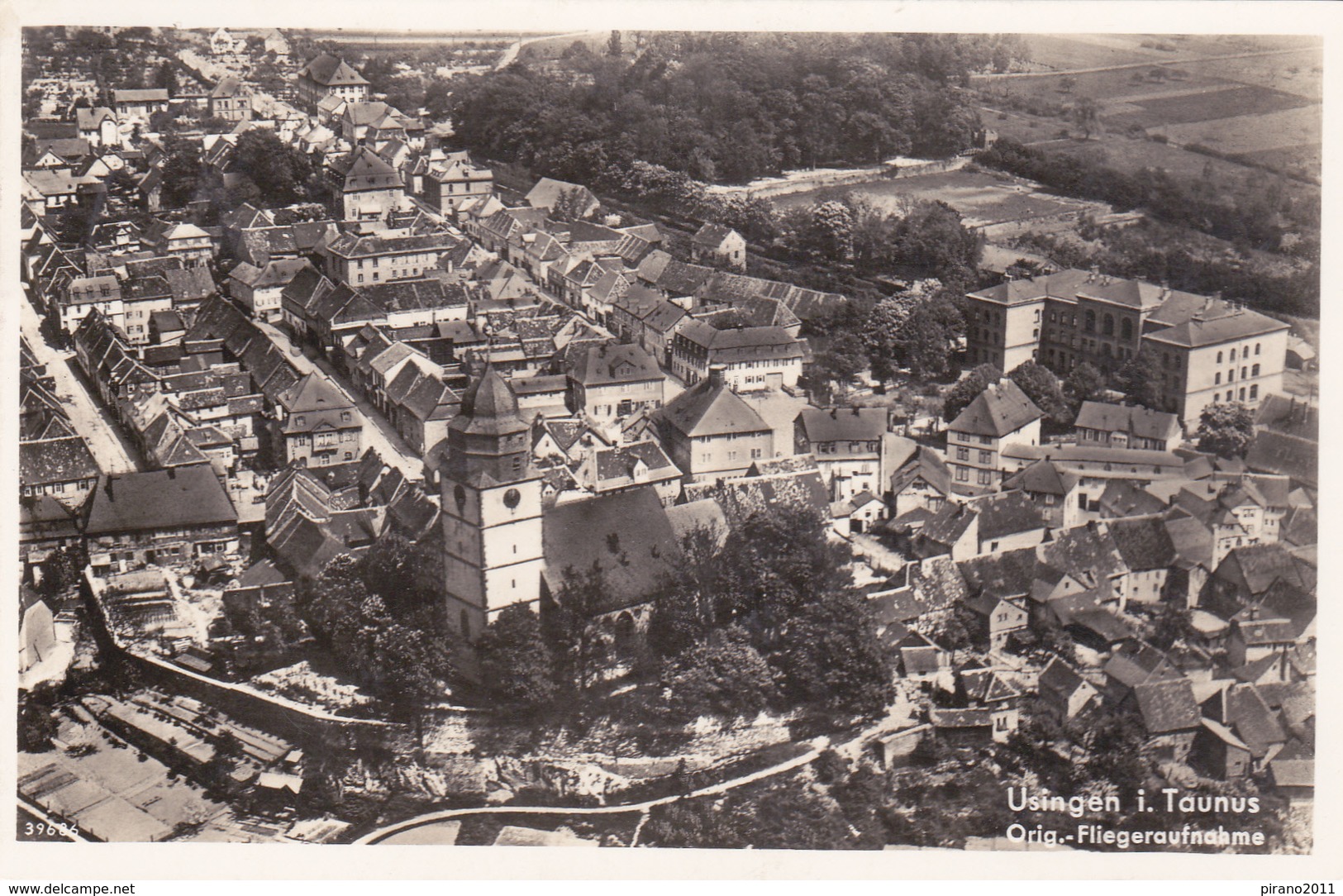 Usingen / Ts., "Fliegeraufnahme" - Usingen