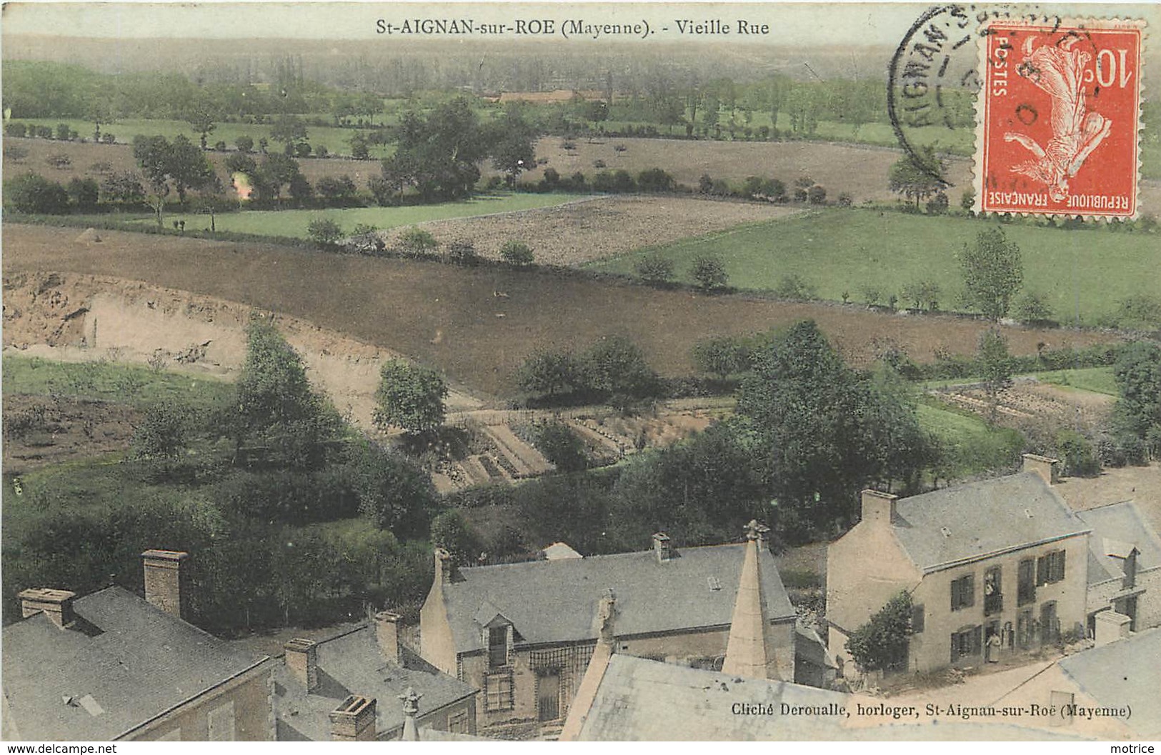 SAINT AIGNAN SUR ROE - Vieille Rue. - Saint Aignan Sur Roe