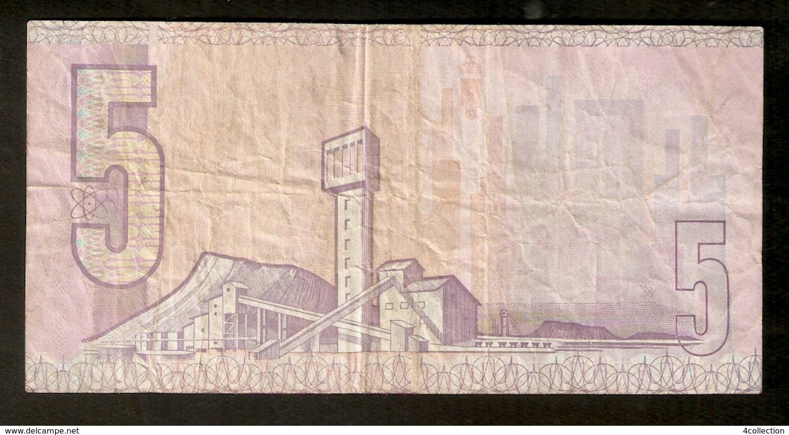 T. South African Reserve Bank Five VYF 5 RAND Suid Afrikaanse # B3 25 760886 - Südafrika