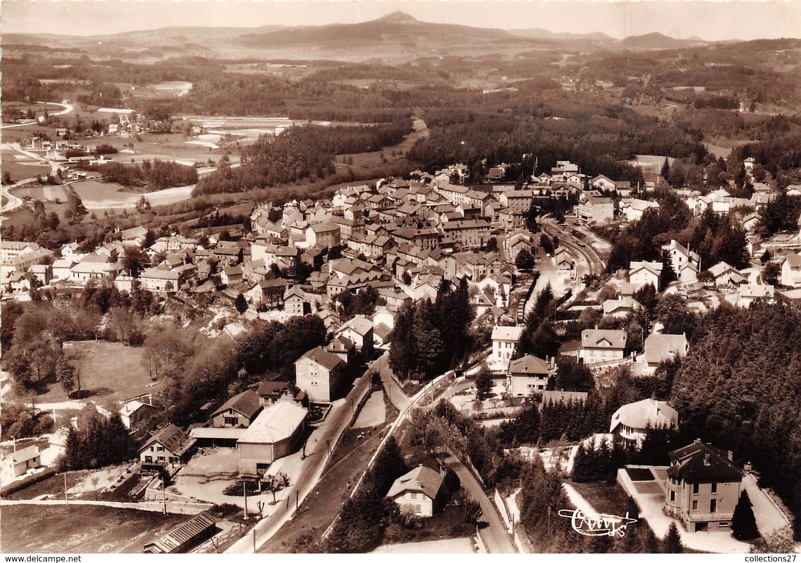 43-LE CHAMBON-SUR-LIGNON- VUE GENERALE AERIENNE - Le Chambon-sur-Lignon