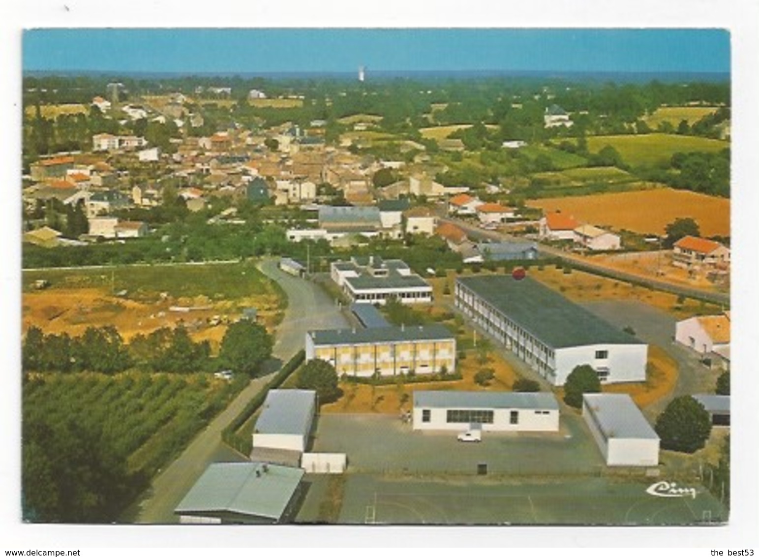 Mazières En Gastine  -  Vue Panoramique Aérienne - Mazieres En Gatine