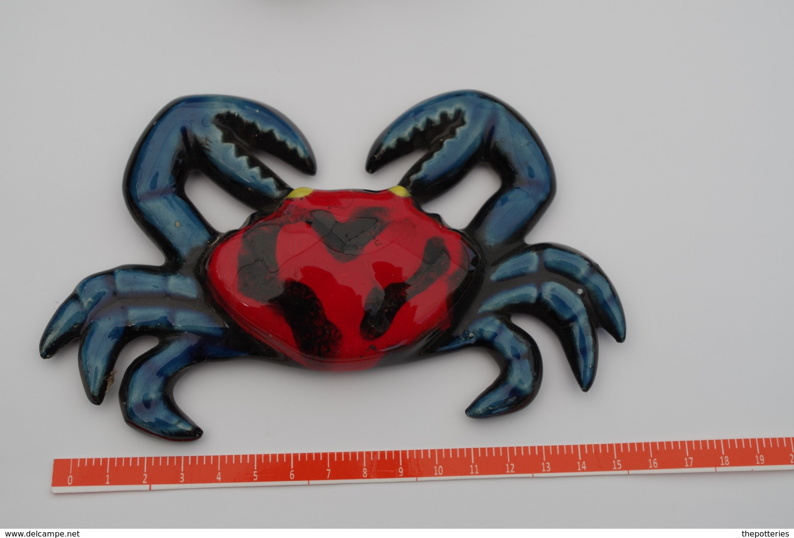 B7 Valauris ? Années 60 - 70 Crabe Vintage Céramic Ceramique Faience - Sèvres (FRA)