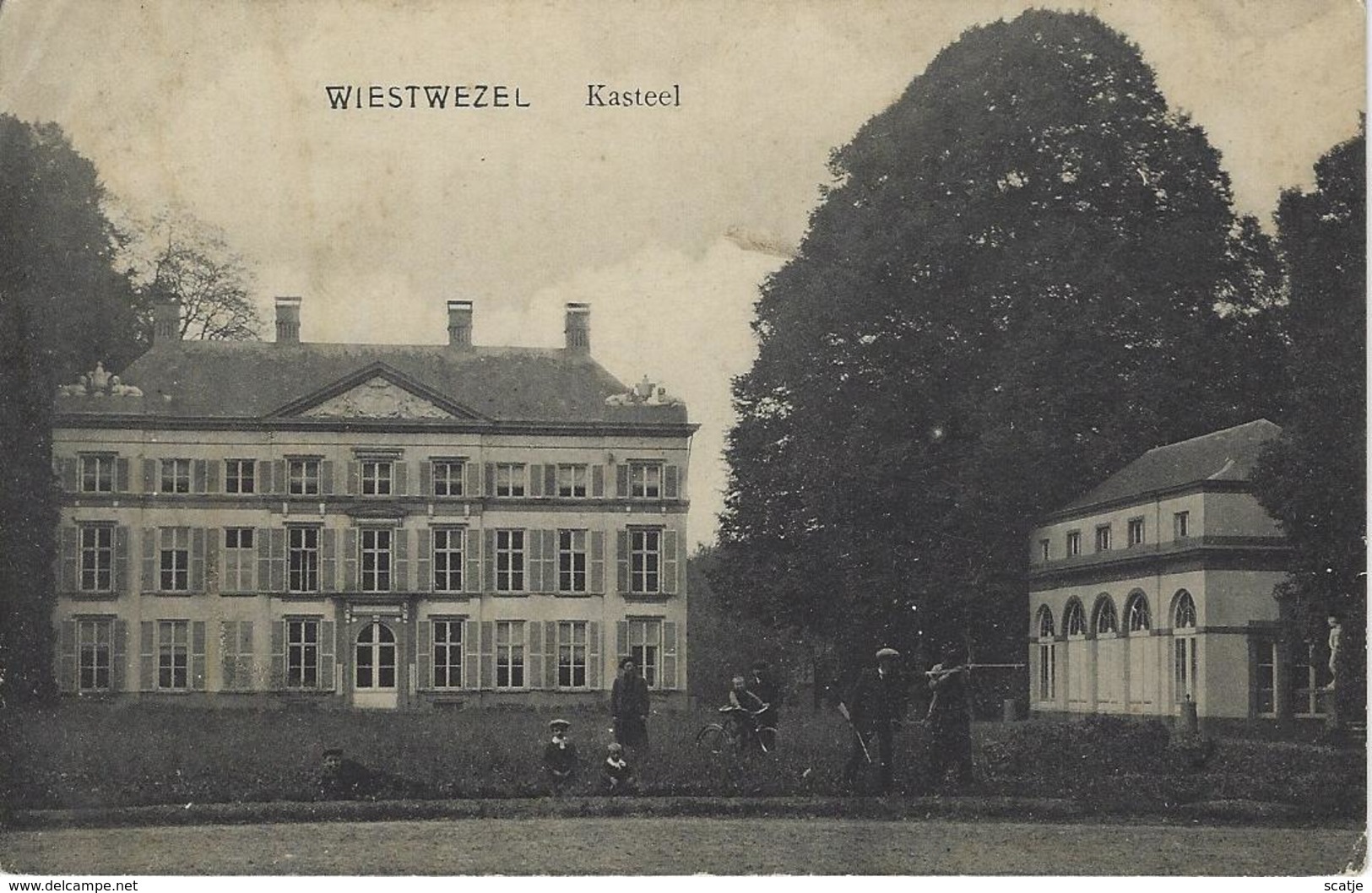 Wiestwezel.   -   Kasteel   -   Prachtige Kaart! - Wuustwezel