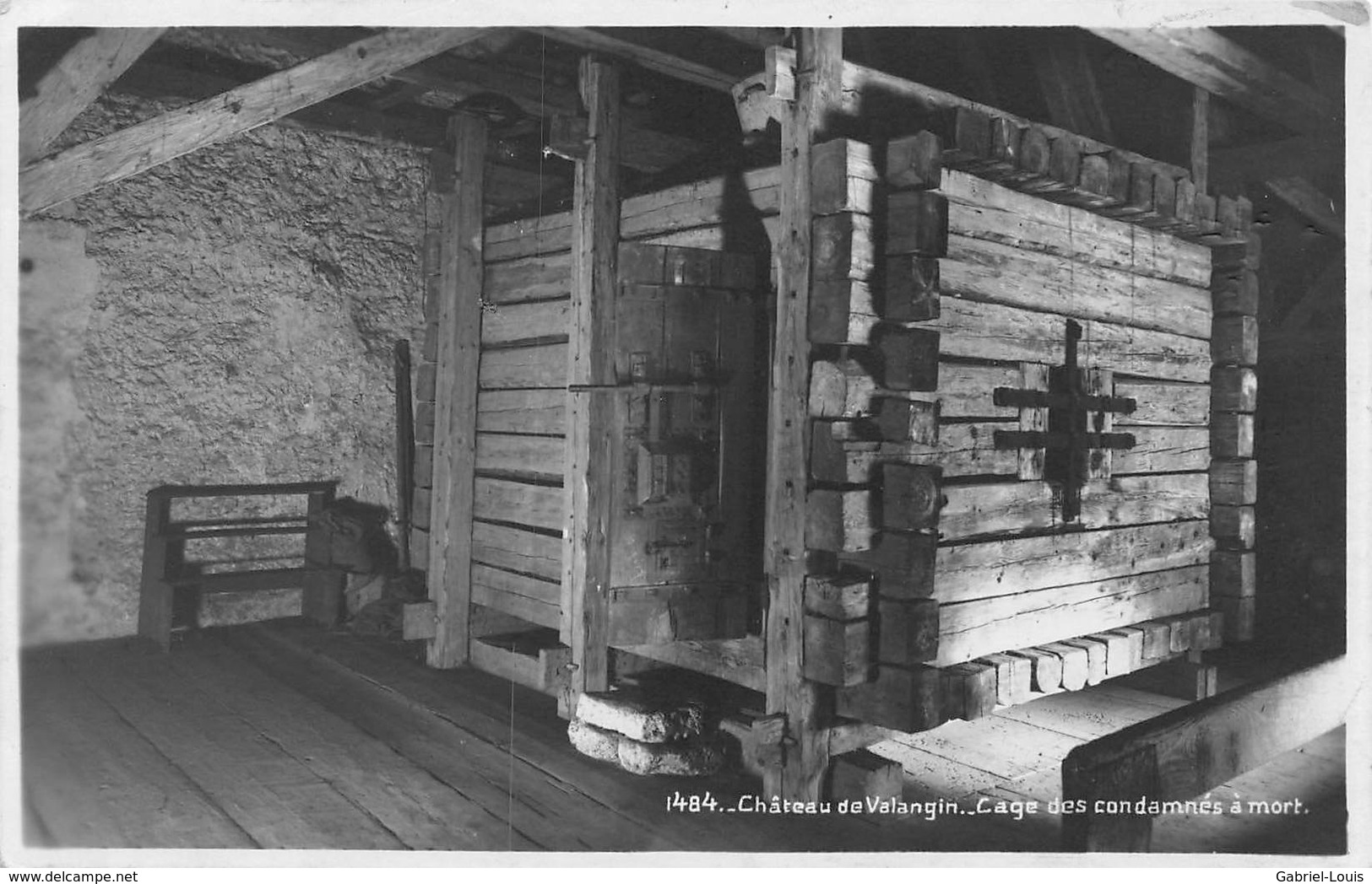 Château De Valangin. Cage Des Condamnés à Mort - 1938 - Valangin