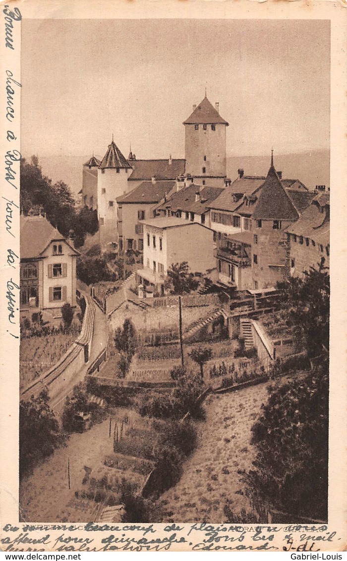 Murten - Morat - Château - Schloss - 1918 - Morat