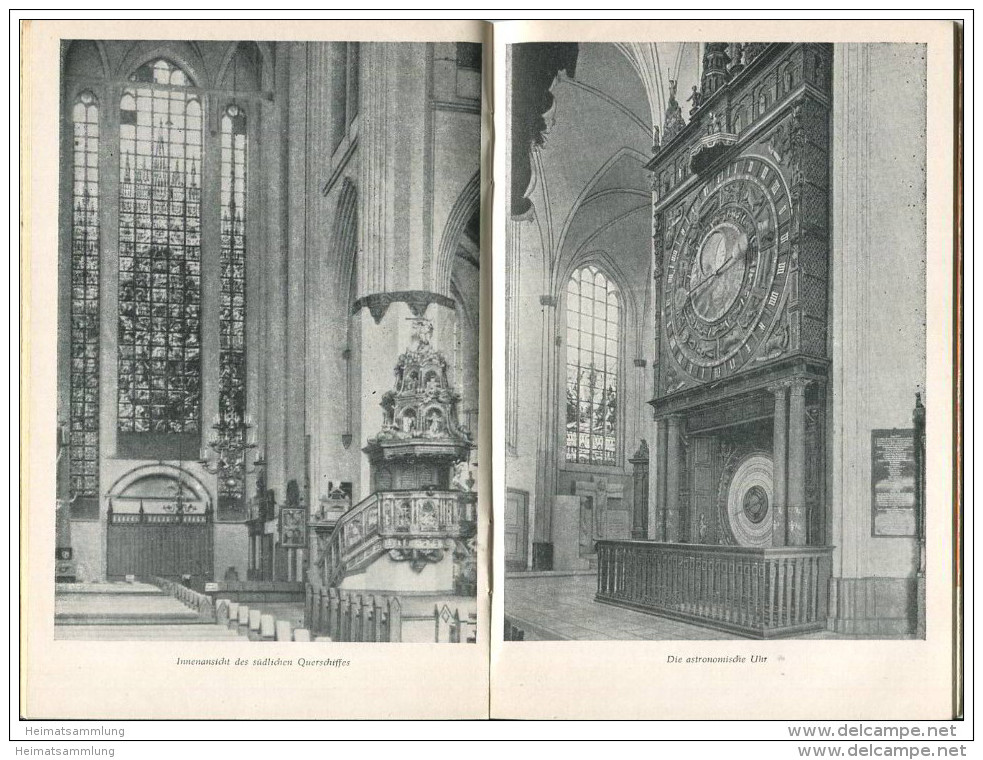 Rostock 1964 - Die Marienkirche - Das Christliche Denkmal Heft 6 - 32 Seiten Mit 21 Abbildungen - Architettura