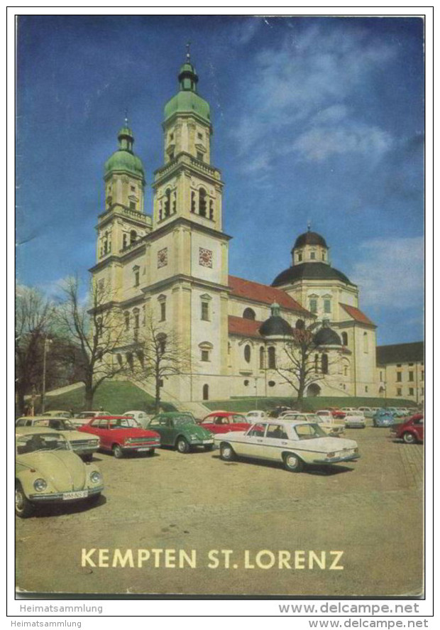 Kempten St. Lorenz 1971 - 24 Seiten Mit 18 Abbildungen - Verlag Schnell &amp; Steiner München - Architettura