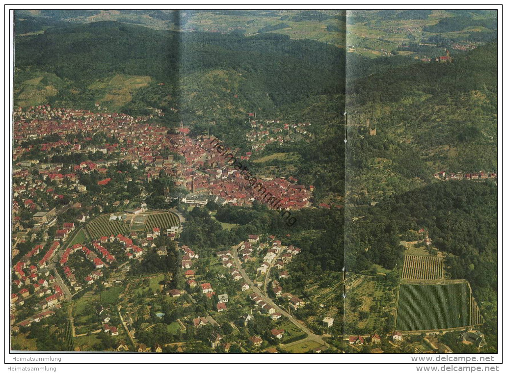 Weinheim 1966 - 24 Seiten Mit 27 Abbildungen - Faltblatt Gastliche Stätten - Baden-Wurtemberg