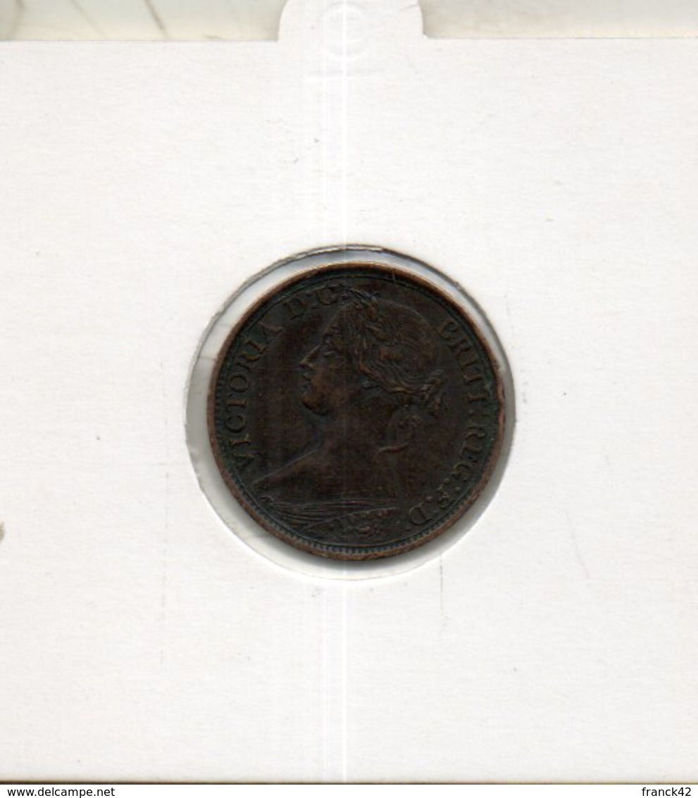 Farthing. Victoria. 1861 - B. 1 Farthing