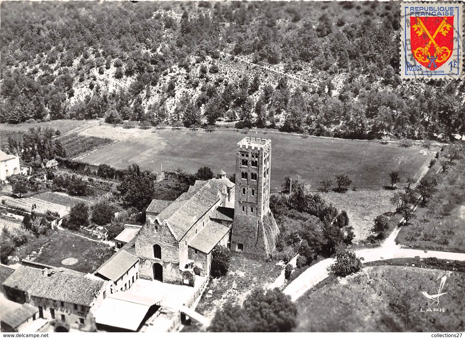 66-PRADES- VUE DU CIEL ST-MICHEL - Prades